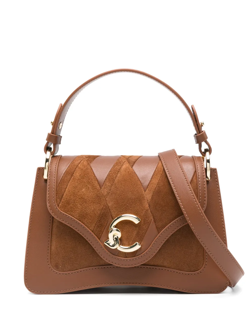 Coccinelle leather shoulder bag | Brown | Image 1