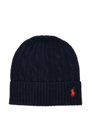 Polo Ralph Lauren ケーブルニット バラクラバ | ブルー | FARFETCH JP