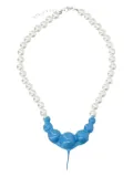 Ottolinger pearl-drop necklace - White