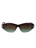 Givenchy Eyewear Day cat-eye sunglasses - Brown