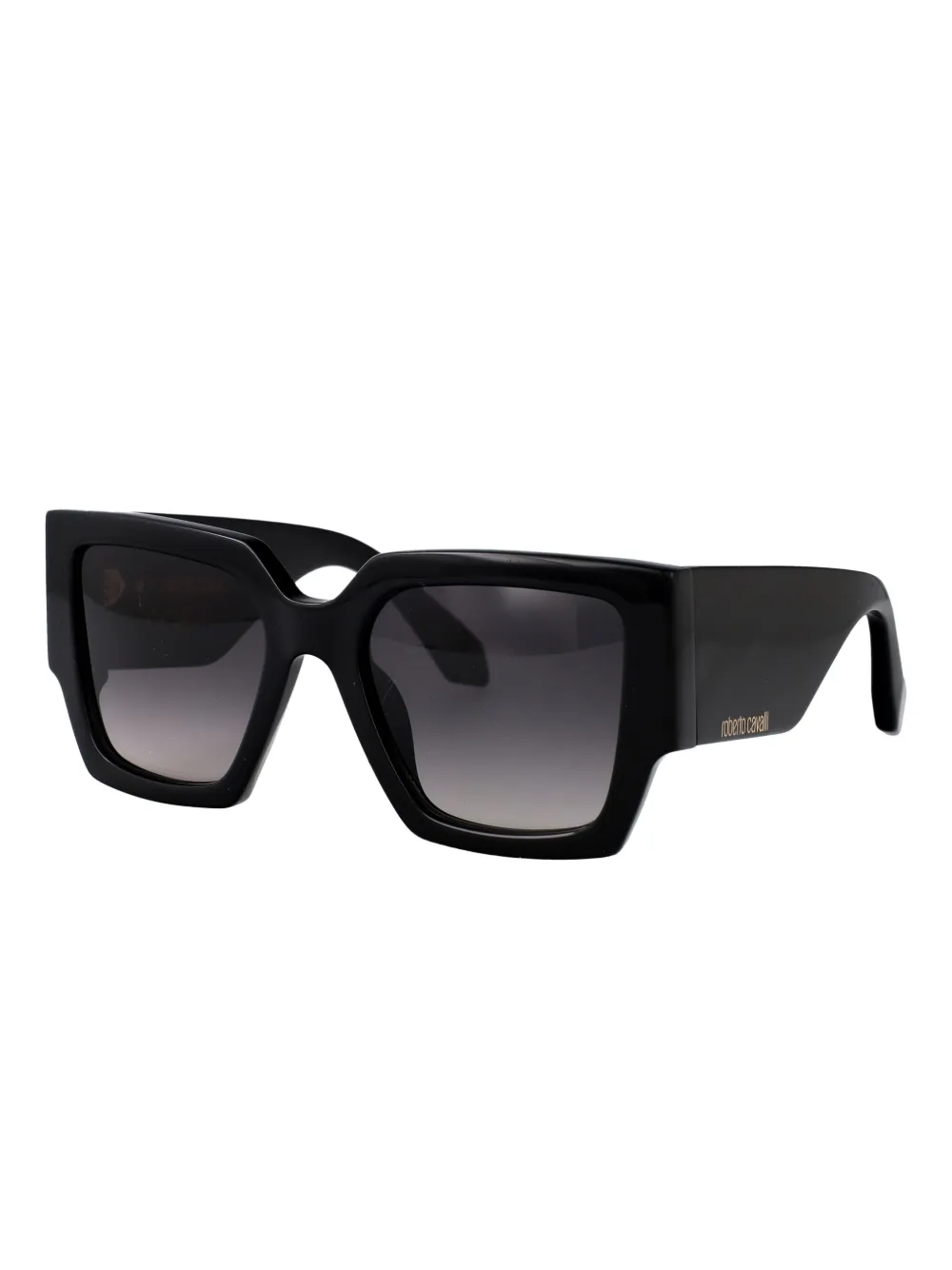 Roberto Cavalli square-frame acetate sunglasses - Zwart