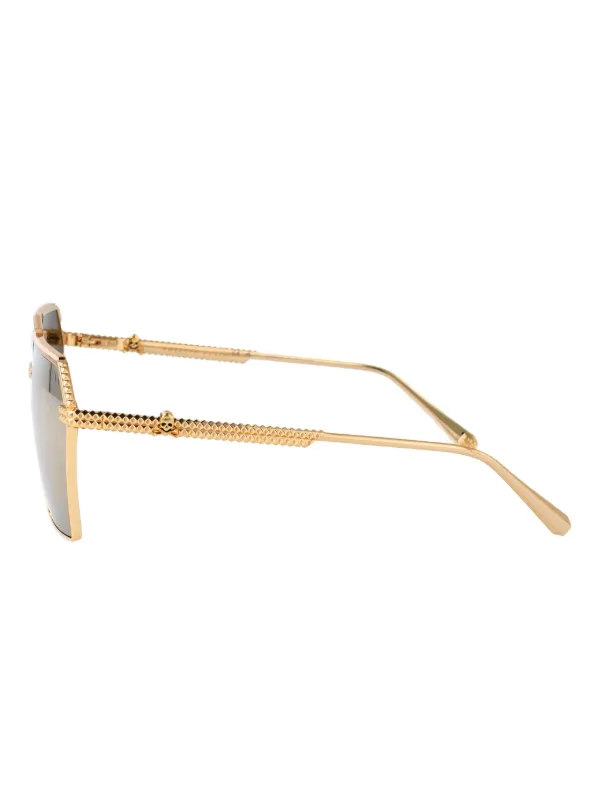 PHILIPP PLEIN ジオメトリックフレームメガネ Philipp Plein Eyewear ジオメトリックフレーム サングラス