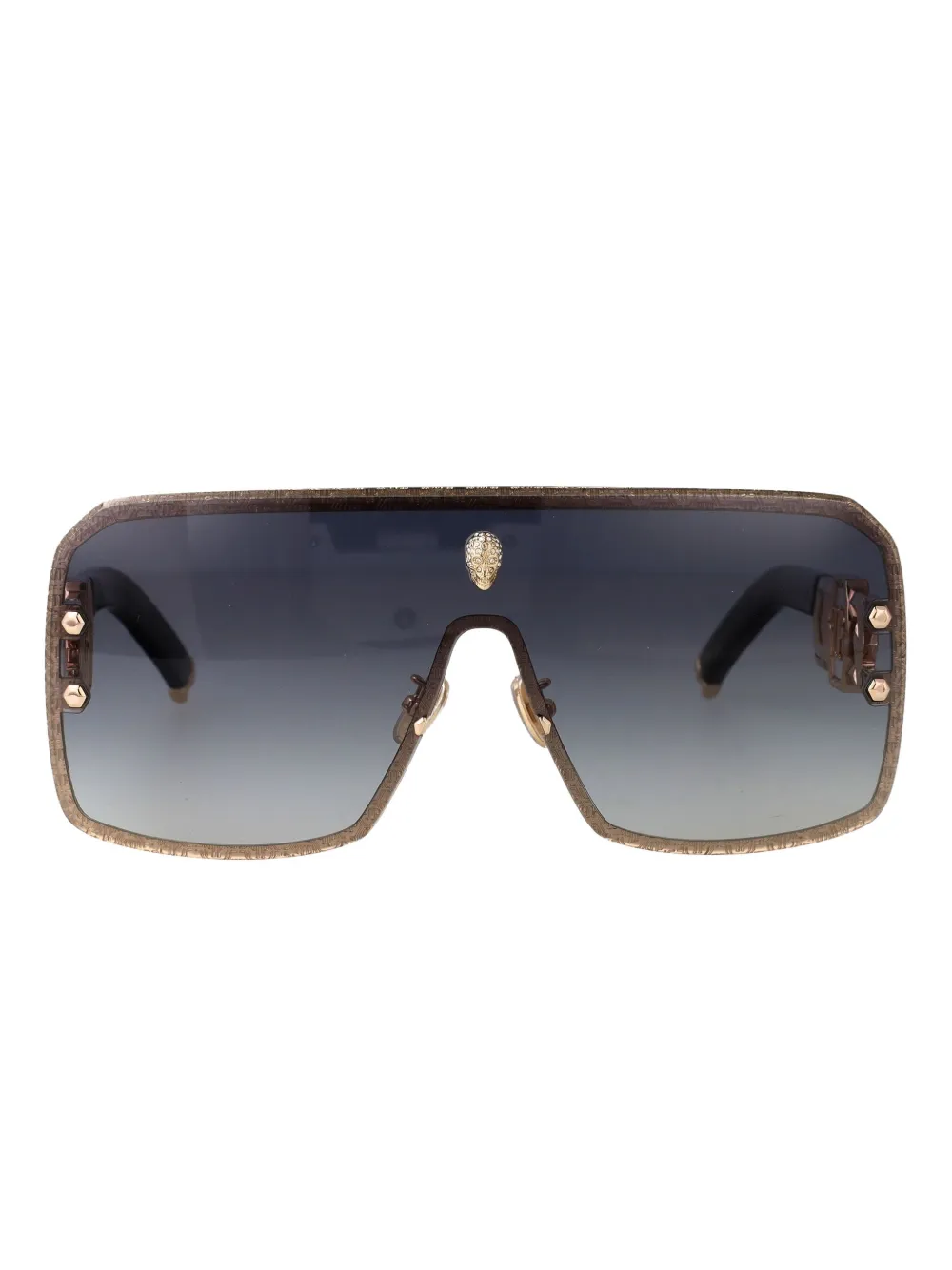 Philipp Plein Eyewear skull-embellished sunglasses - Oro