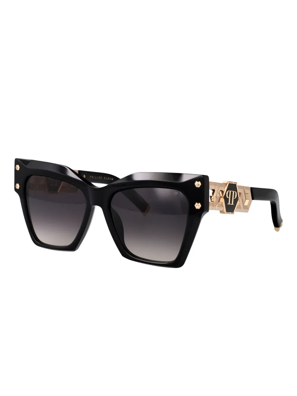 Philipp Plein Eyewear butterfly-frame sunglasses - Zwart