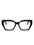 Philipp Plein Eyewear geometric-frame glasses - Black
