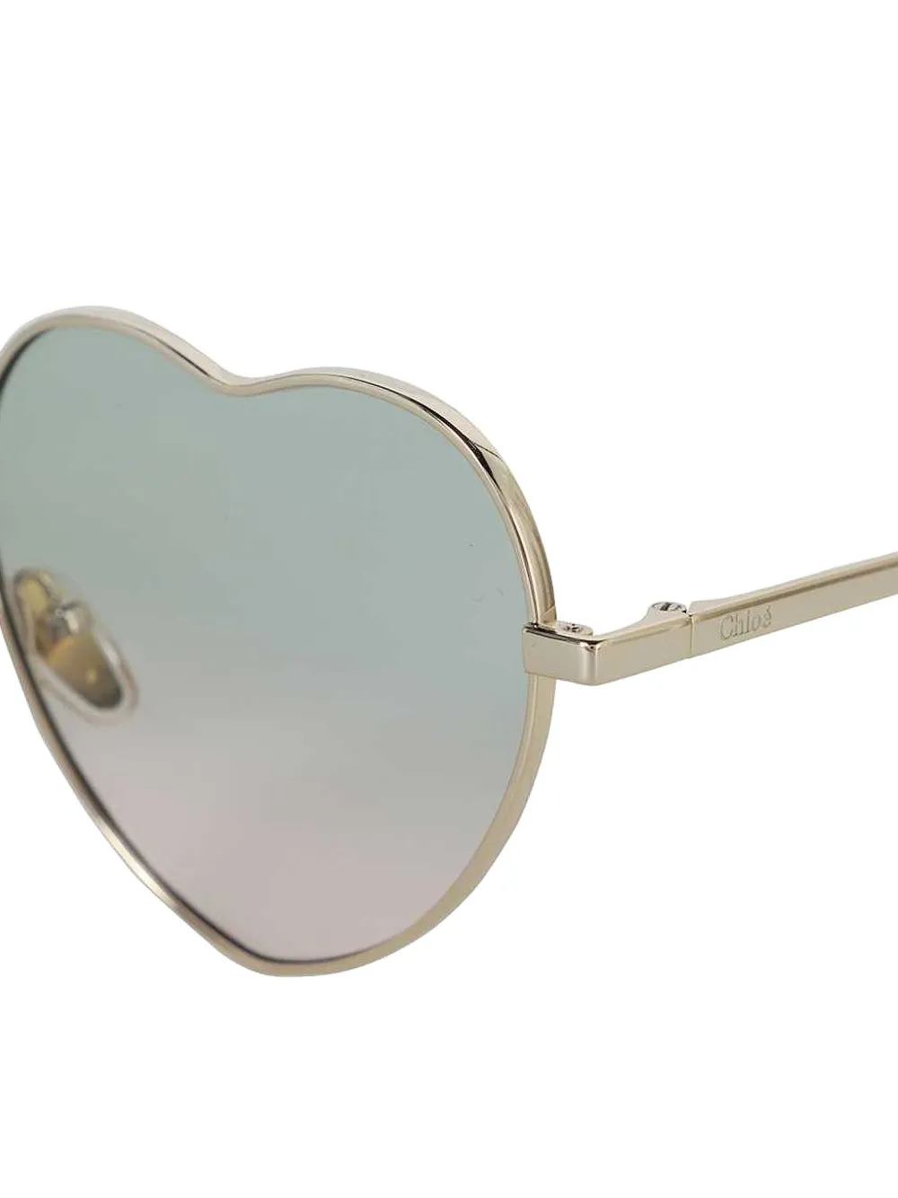 Chloé heart-shaped sunglasses Zilver