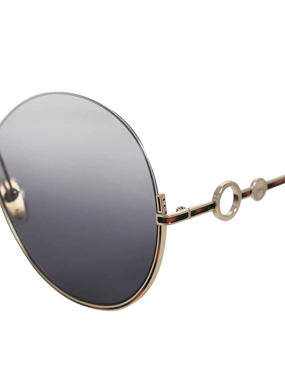 Chloé Round-frame Sunglasses In Blue