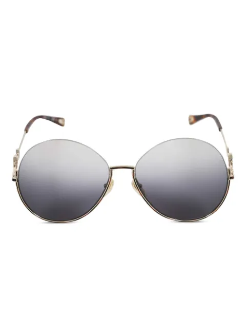 Chloé lentes de sol con armazón redonda