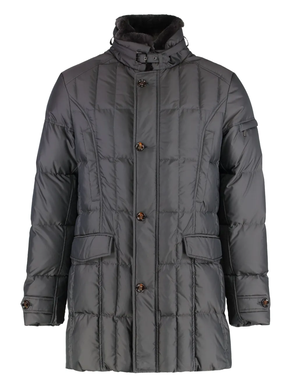 Moorer Valente quilted jacket | Grey | Image 1