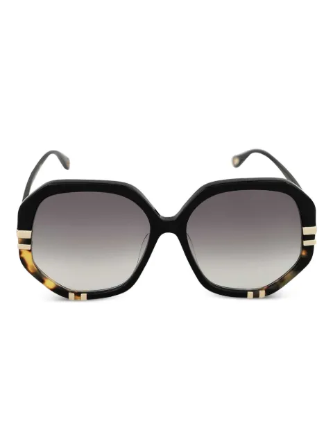 Chloé Eyewear geometric-frame sunglasses