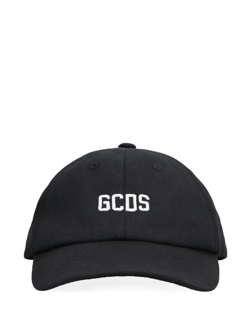 Gcds Logo-embroidery Baseball Cap In Black
