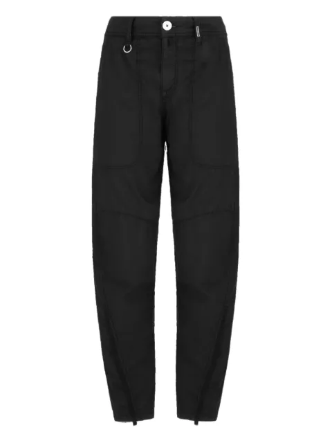 High panelled trousers