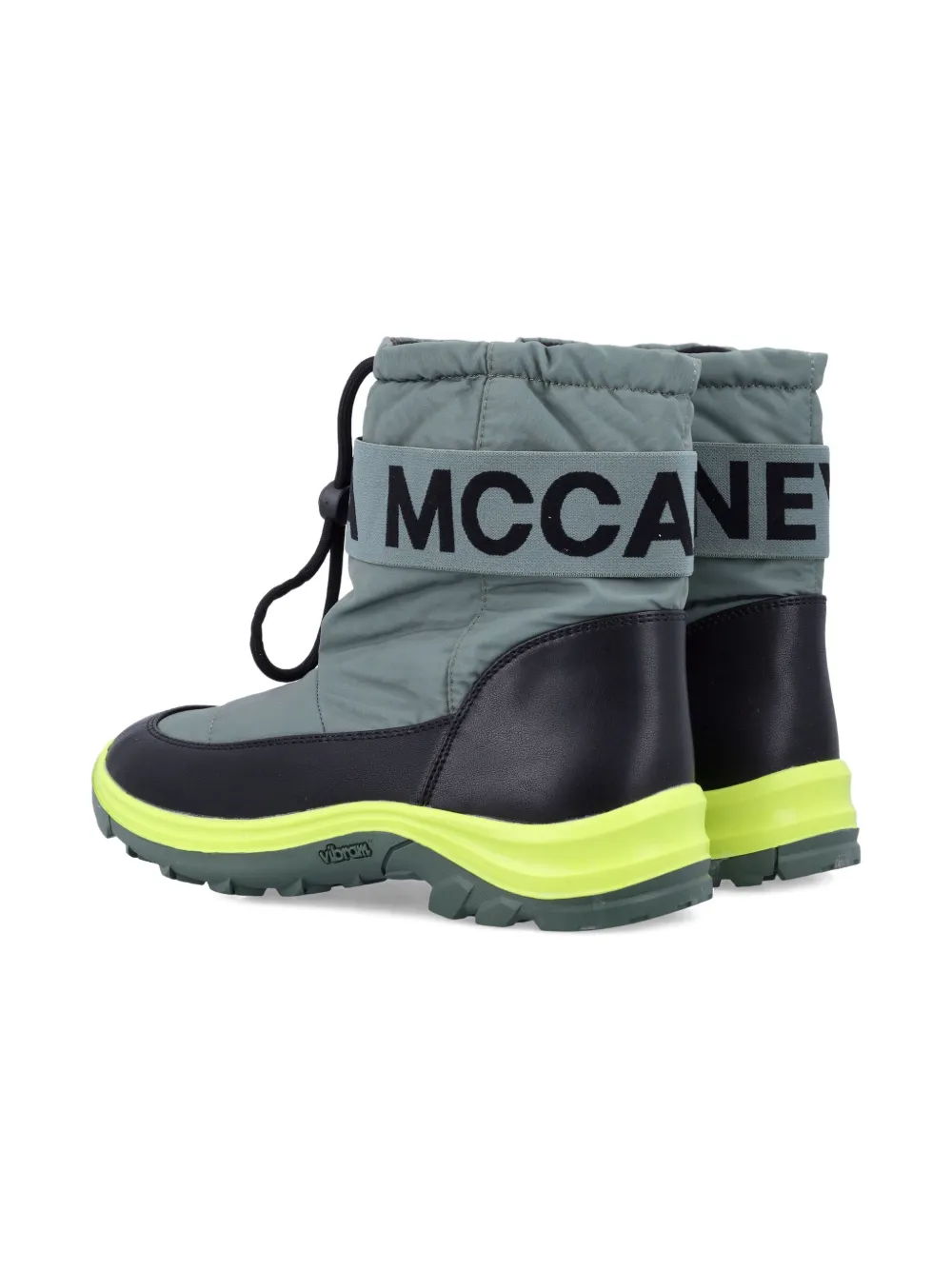 Stella McCartney Kids Moniker Tape snow boots Green