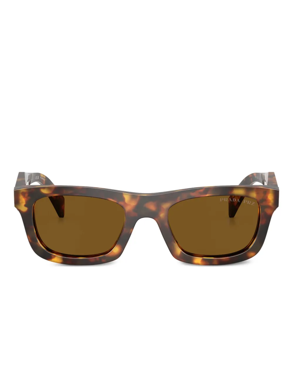 Prada Eyewear tortoiseshell square sunglasses | Green | Image 1