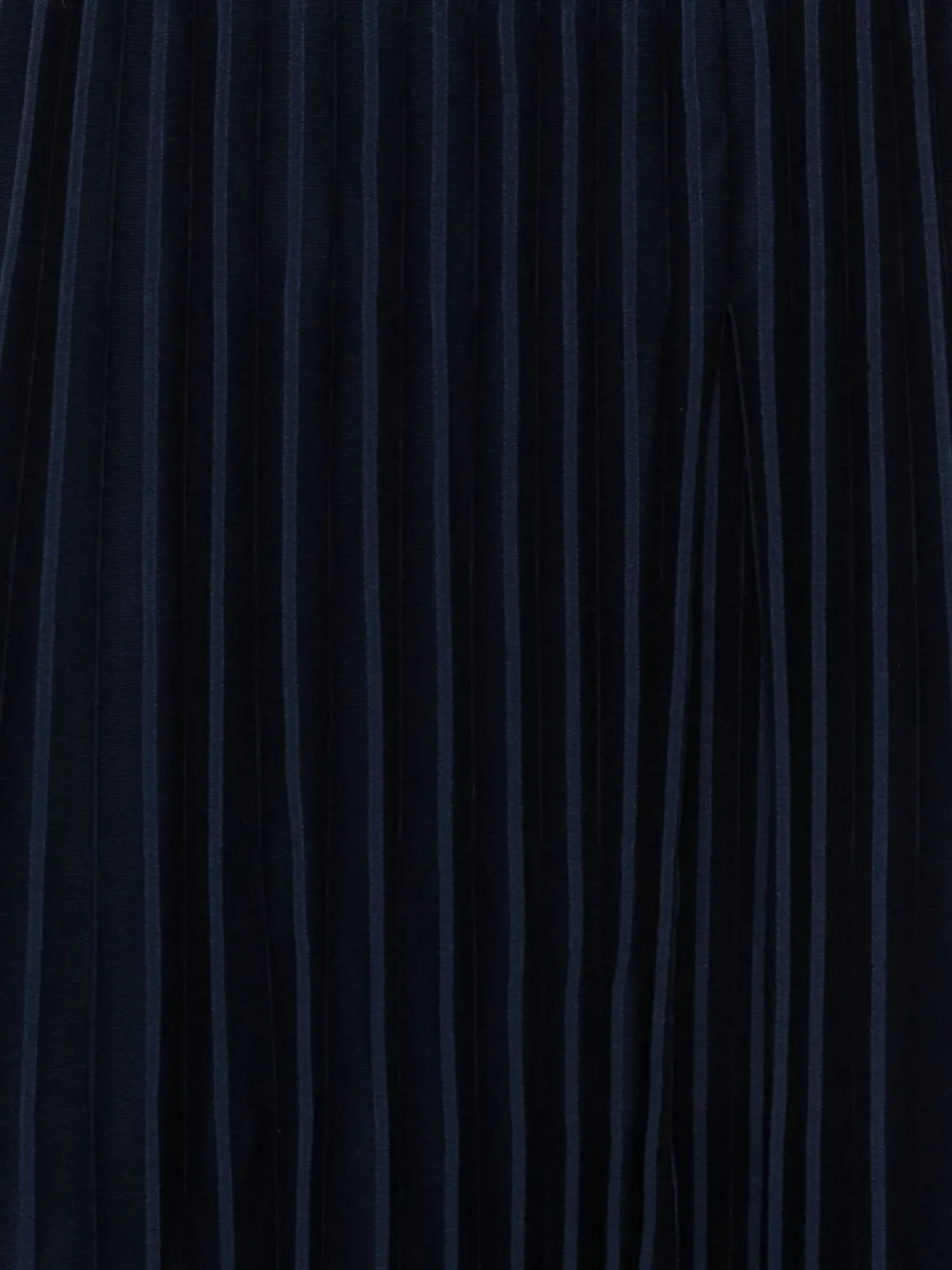 Mrz Pleated Midi Skirt In Blue