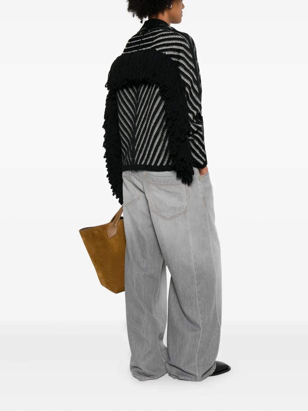 Golden Goose striped wool cardigan | Cardigans | Image 2