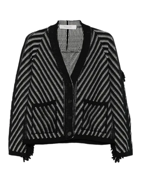 Golden Goose striped wool cardigan