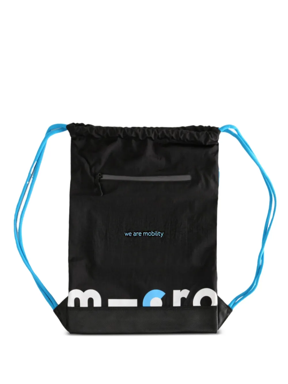Micro Kickboard drawstring-closure logo backpack | Black | Image 1