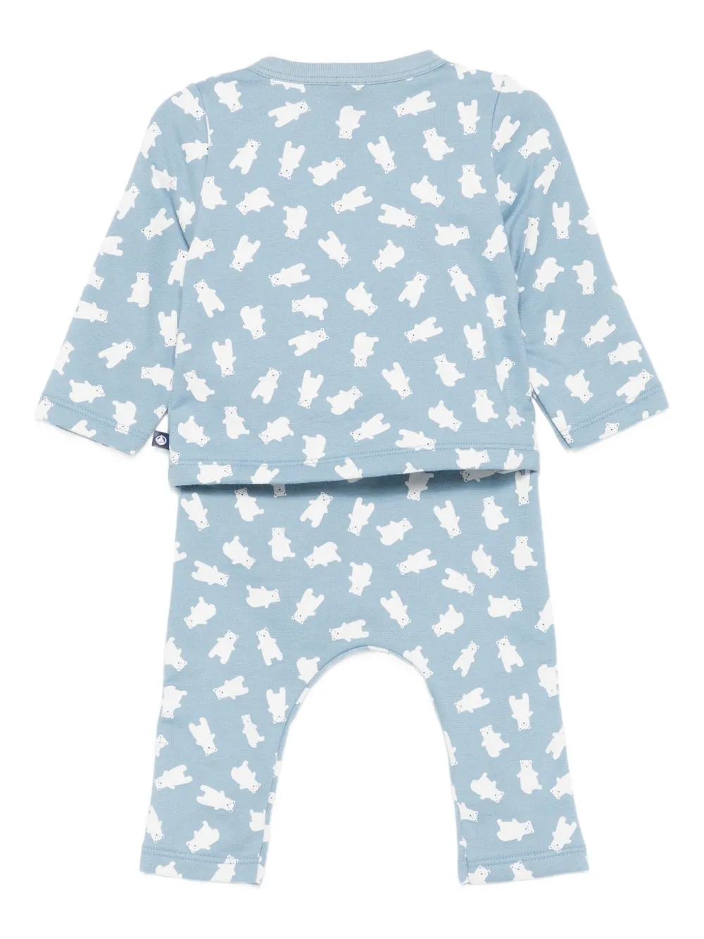 Petit Bateau bear-print trouser set (set of two) | Trouser Sets | Image 2
