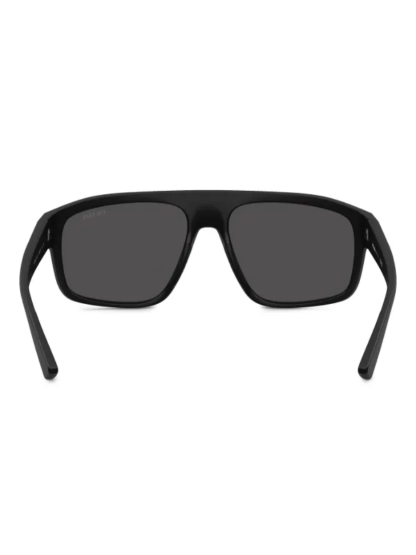 PRADA サングラス スクエアフレーム Prada Eyewear スクエアフレーム サングラス | ブラック | FARFETCH JP