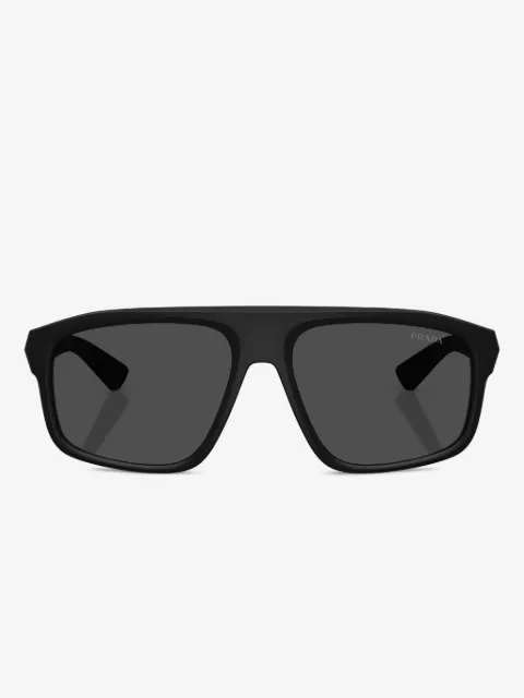 Prada Linea Rossa Eckige Sonnenbrille