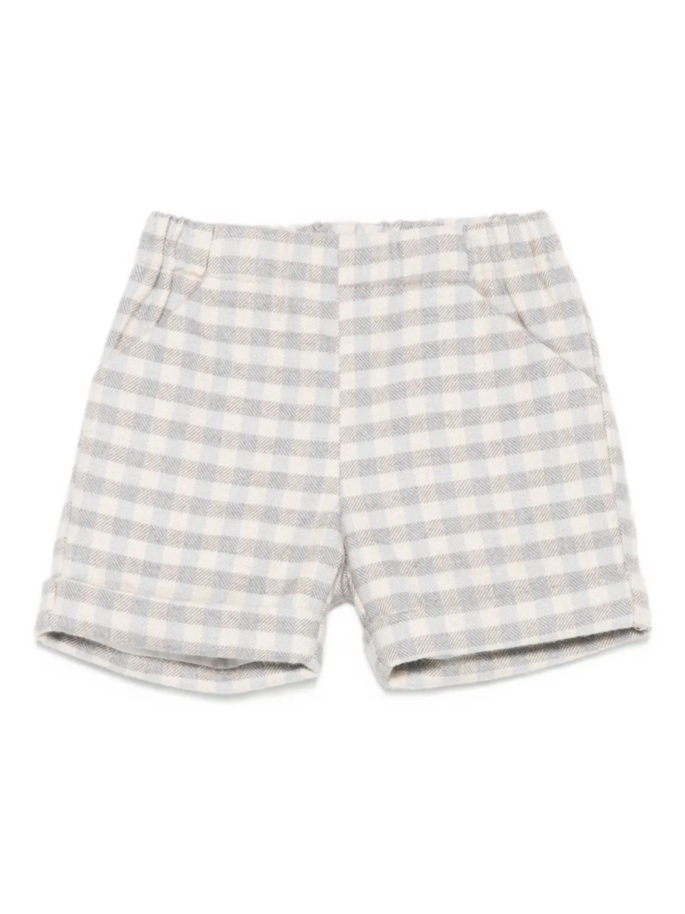 La Stupenderia gingham check shorts | Image 1