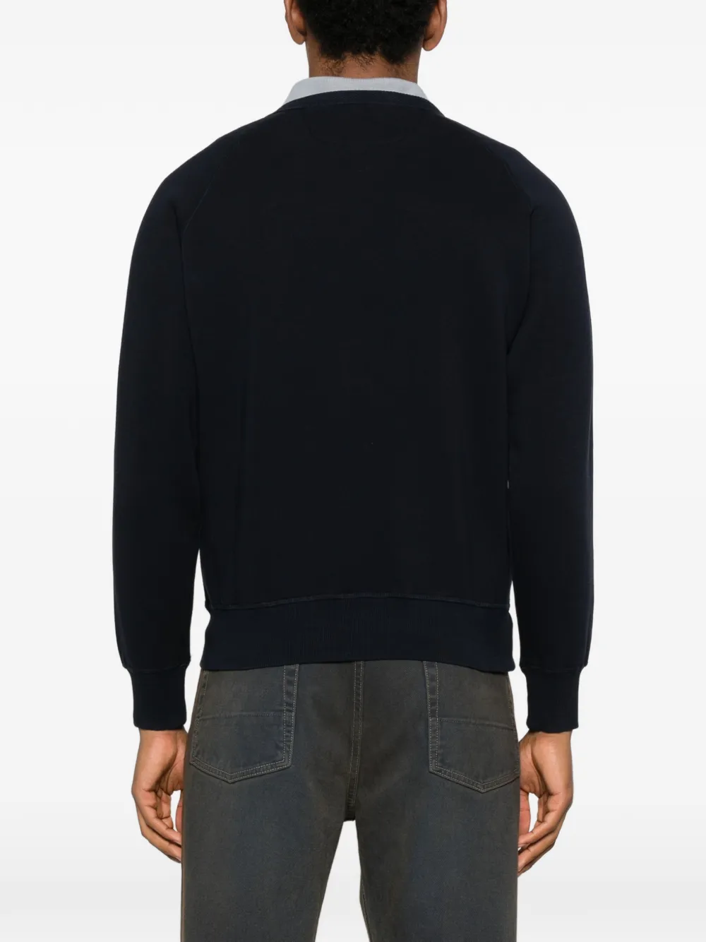 In The Box X Peanuts Snoppy-embroidered Sweatshirt In Blue