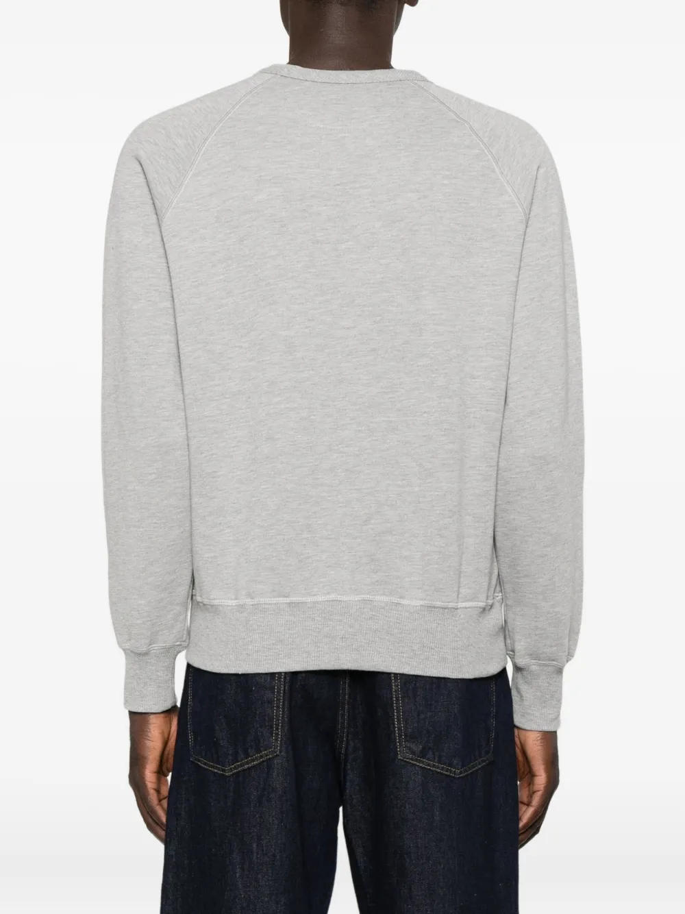 In The Box Crew-neck Sweatshirt In Gray