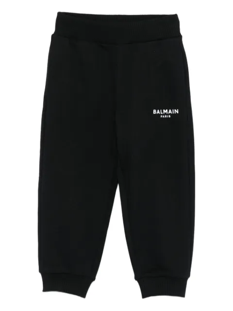 Balmain Kids logo-embroidered pants