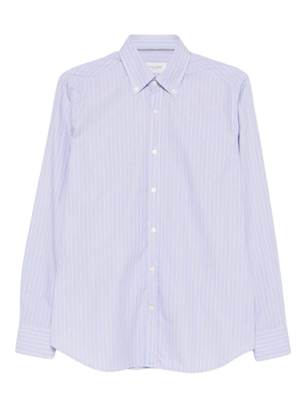 Tintoria Mattei striped long-sleeve shirt | Blue | Image 1