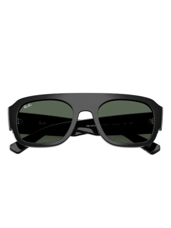 Ray-Ban サングラス ブラックフレーム Ray-Ban シールドフレーム サングラス | ブラック | FARFETCH JP