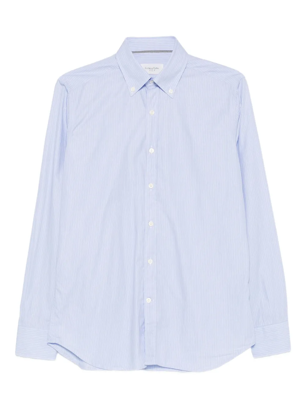 Tintoria Mattei pinstripe button-down shirt | Blue | Image 1