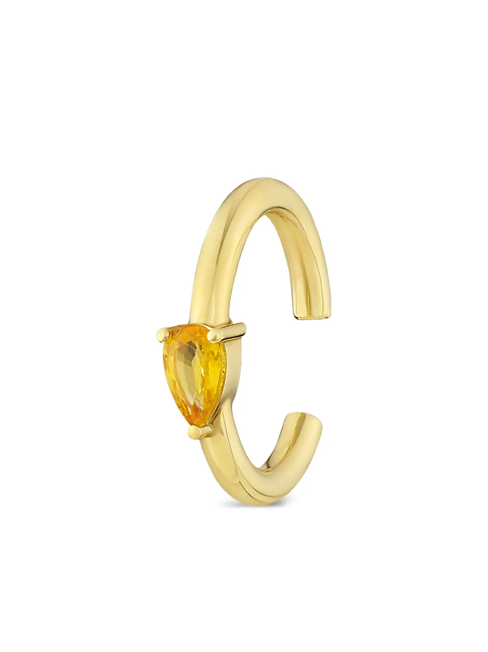 ROSEKEY 18K yellow gold yellow sapphire ear cuff - Giallo