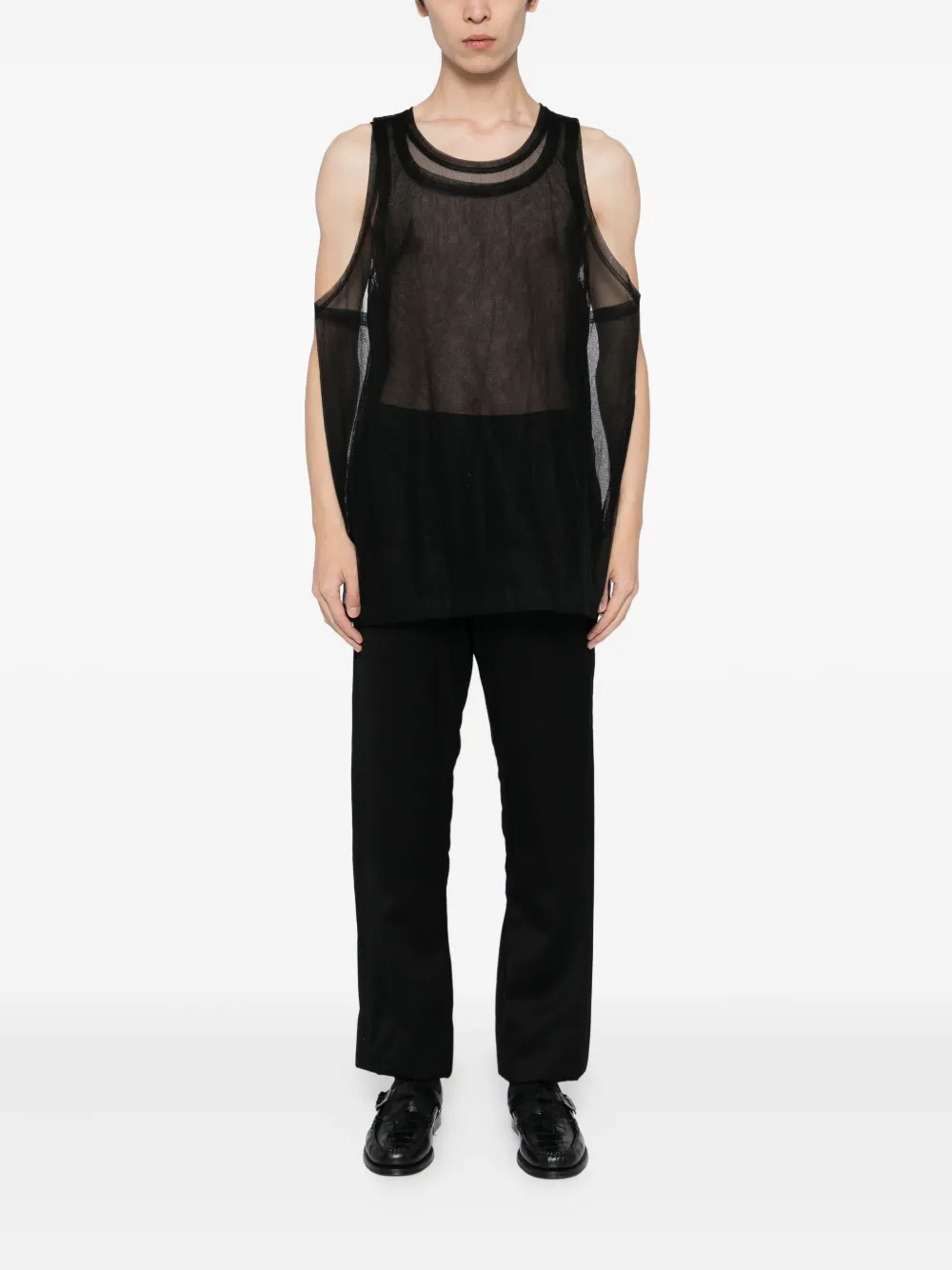 Comme des Garçons Homme Plus double-layer vest | Vests & Tank Tops | Image 2
