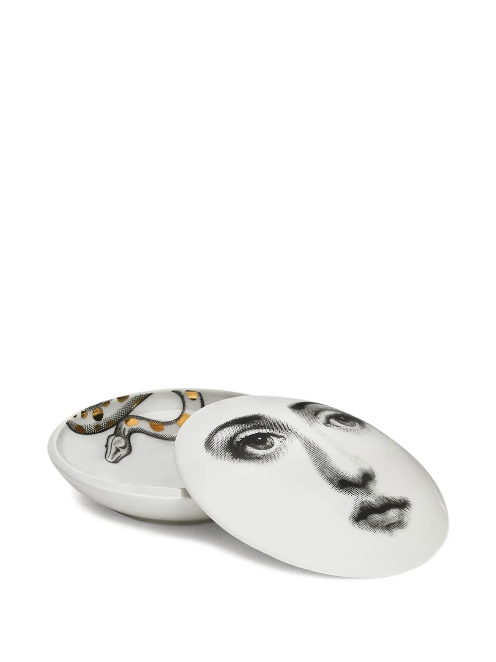 Fornasetti face-print round box | Decorative Boxes | Image 2