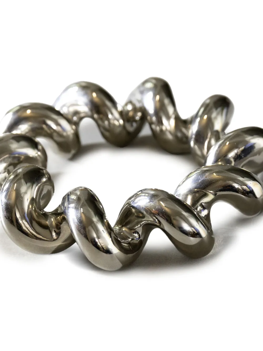 &k Amsterdam Twist Spiral Trivet In Metallic