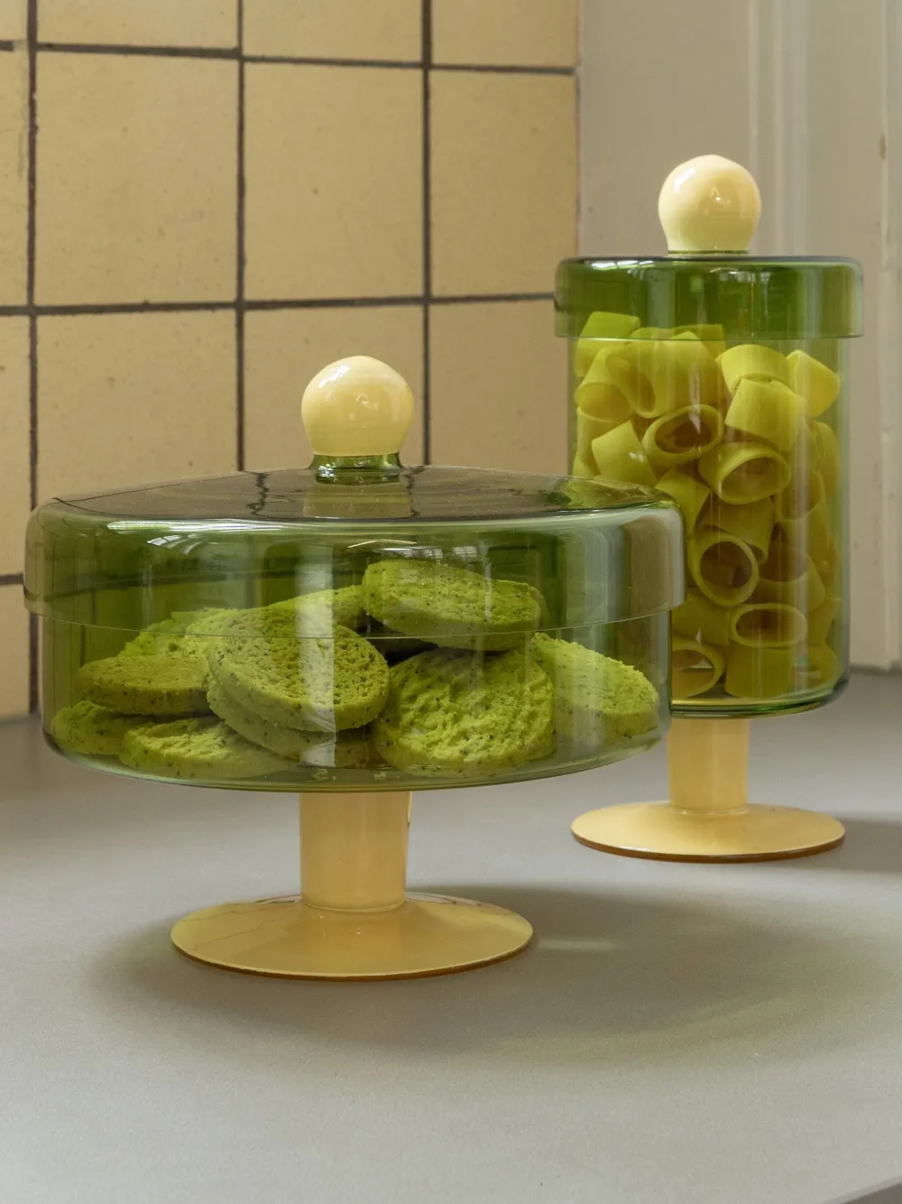  &k Amsterdam Duo Jar - Green 