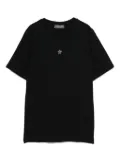 Lorena Antoniazzi star-embellished T-shirt - Black