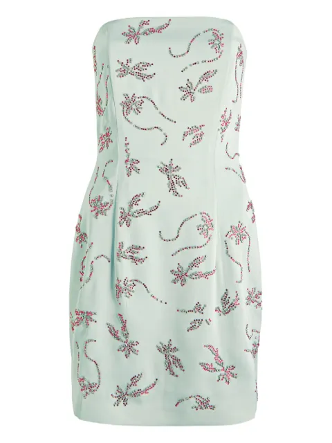 16Arlington Frasia embellished strapless mini dress