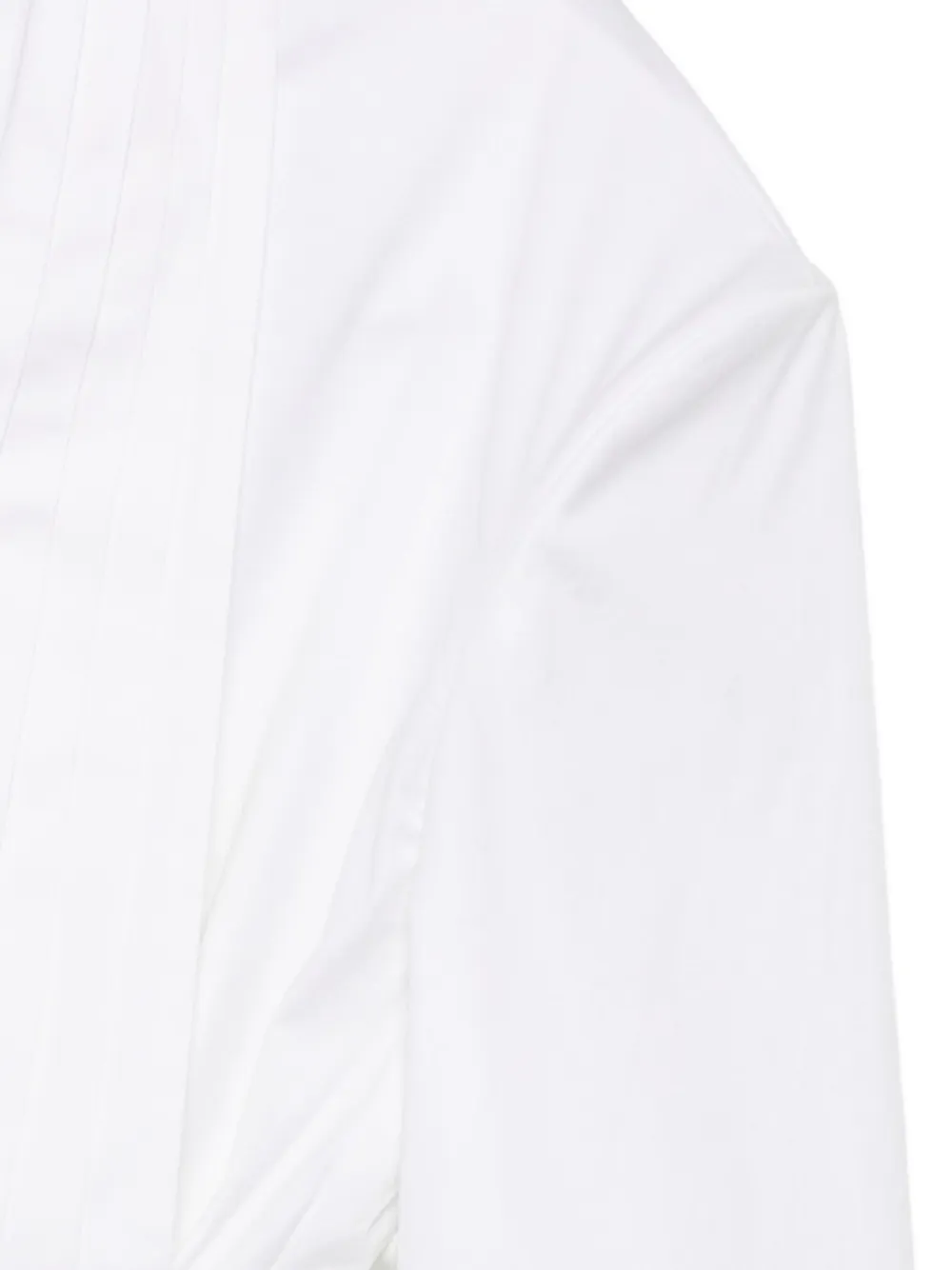 A.w.a.k.e. Pleated Top In White
