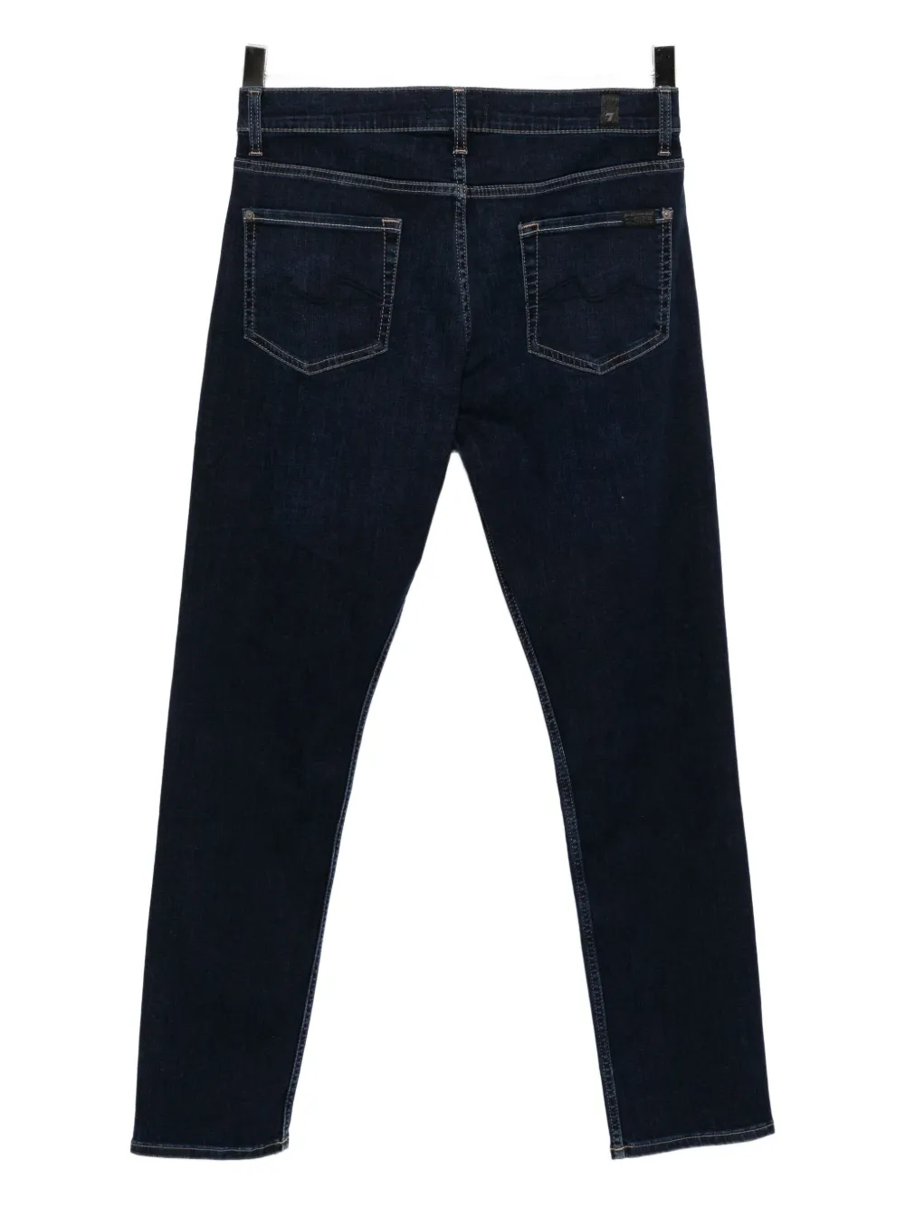 7 For All Mankind mid-rise skinny jeans - Blauw