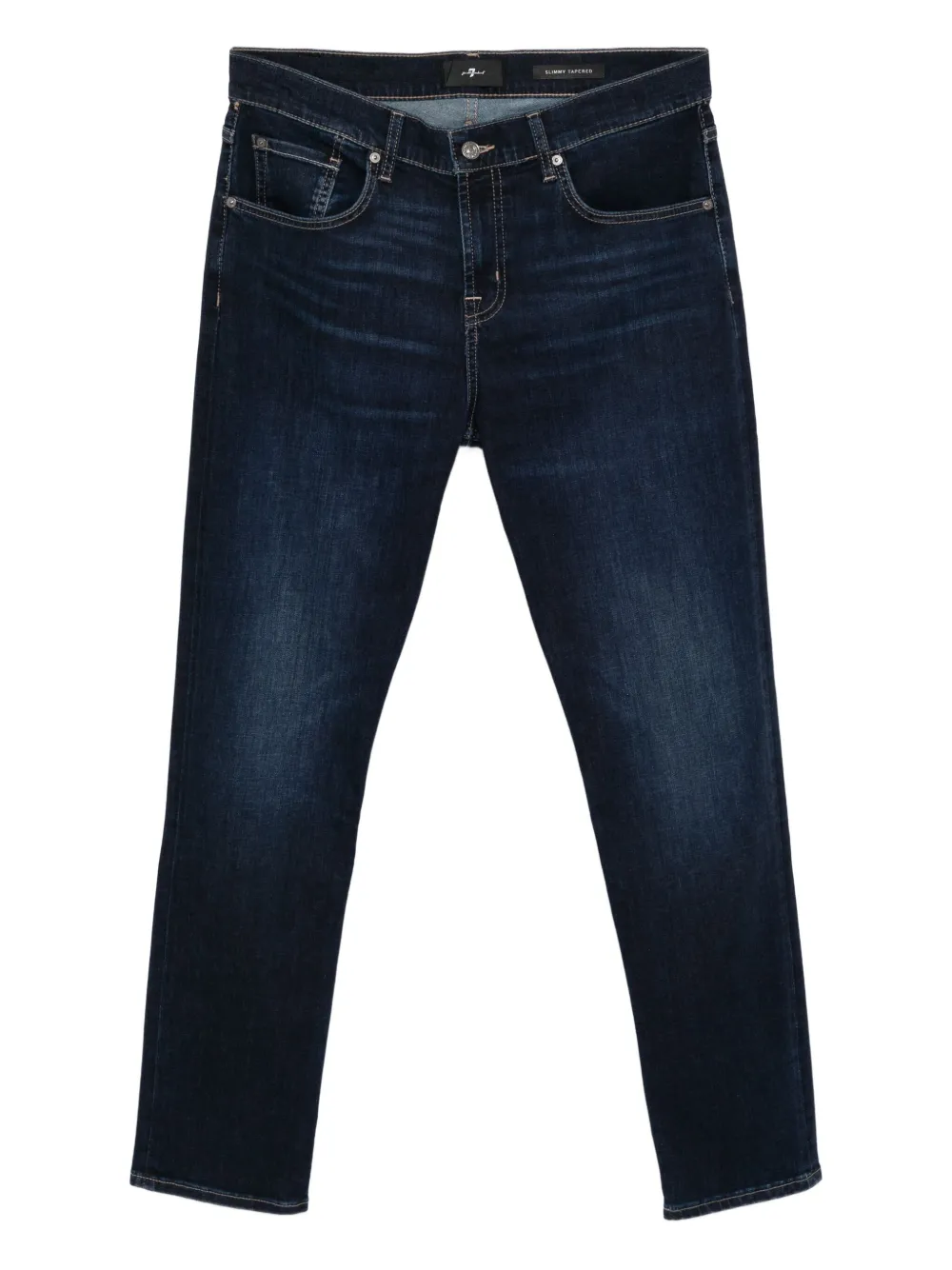 7 For All Mankind mid-rise skinny jeans | Blue | Image 1