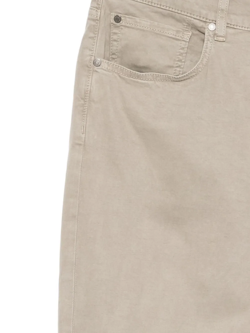 7 For All Mankind Luxe Performance Trousers In Neutral