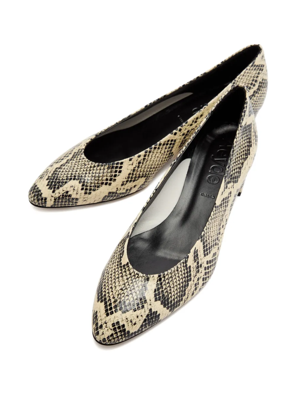 Aeyde 40 mm Helia pumps Beige