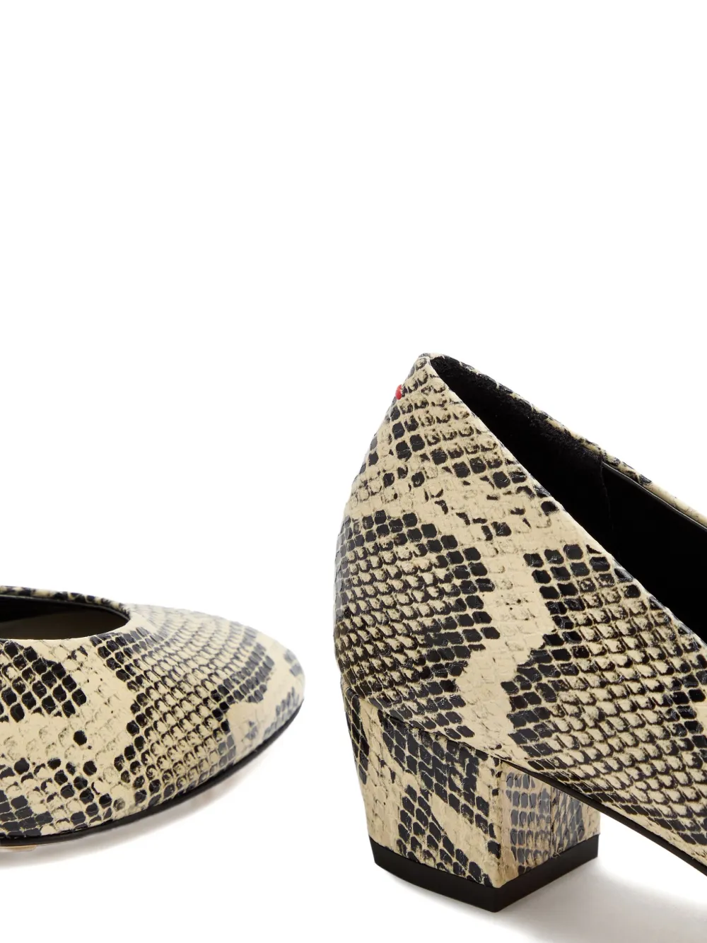 Aeyde 40 mm Helia pumps Beige