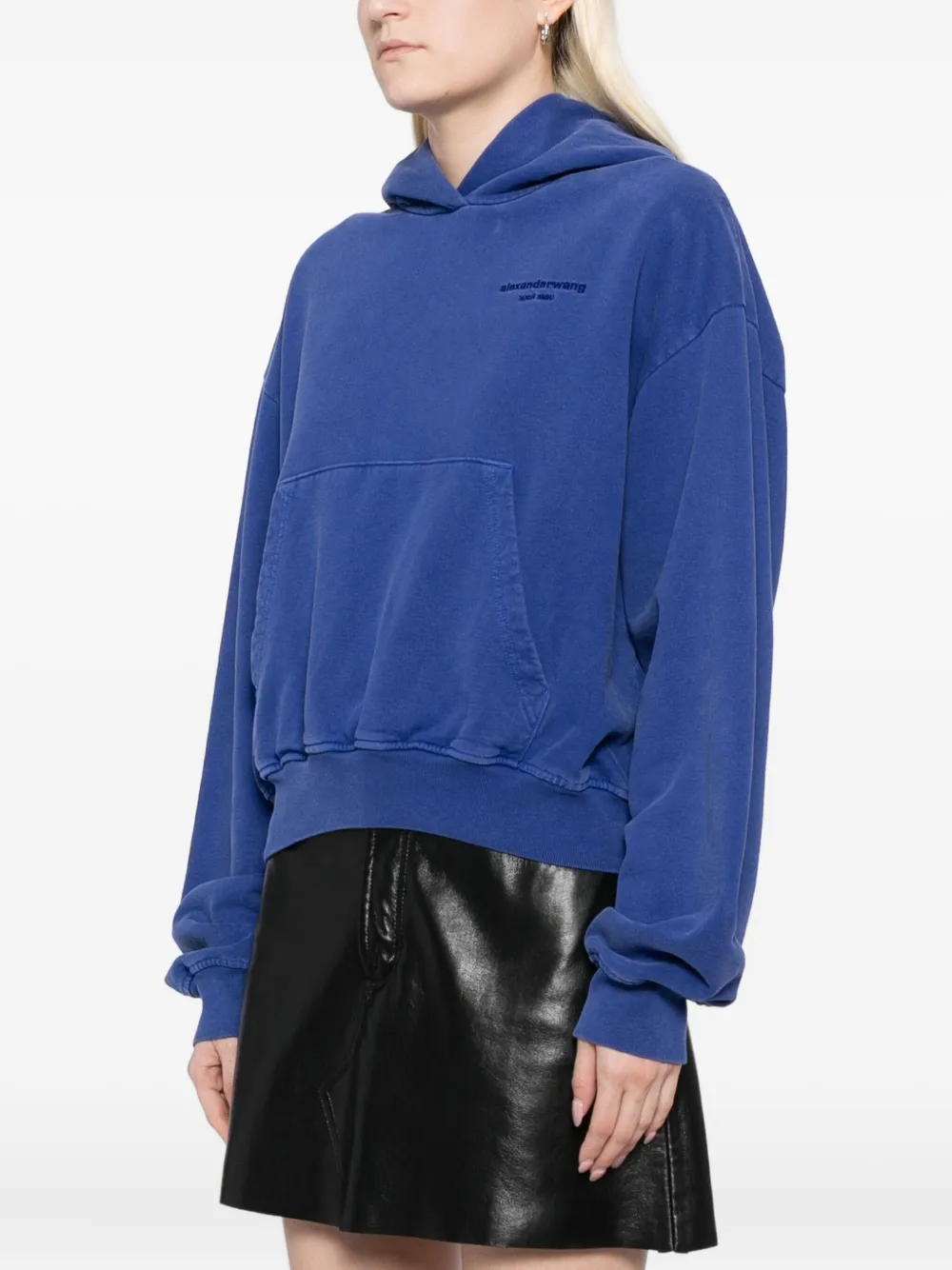Alexander Wang Bubble hoodie Blauw