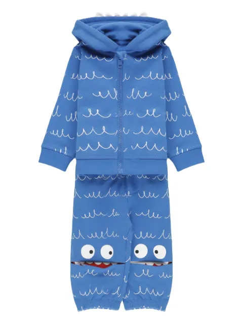 Stella McCartney Kids hooded tracksuit set