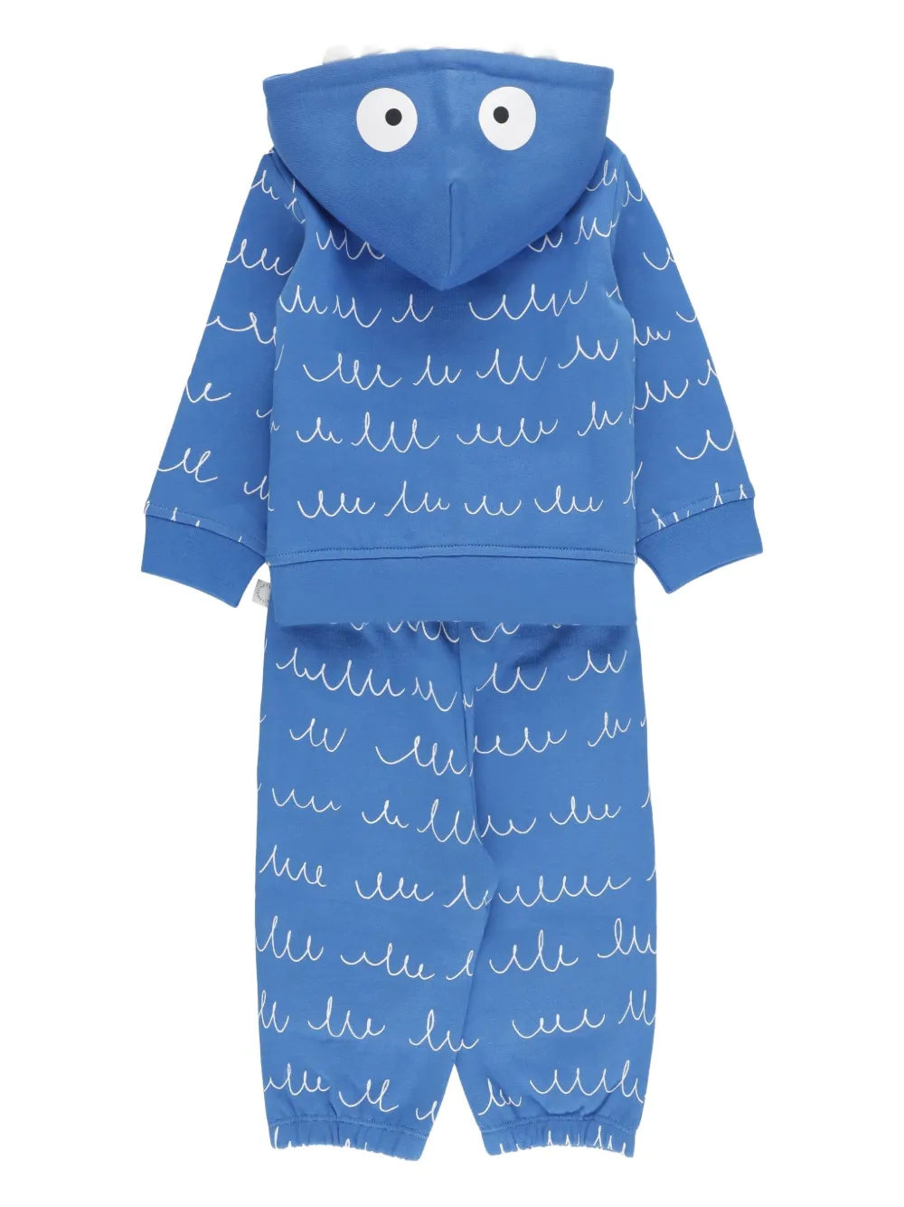 Stella McCartney Kids Trainingspak met capuchon Blauw