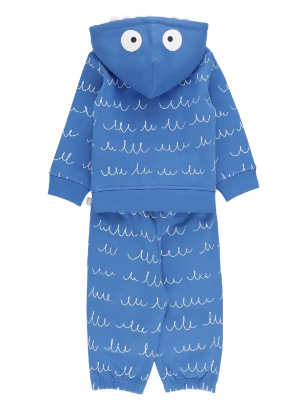 Stella McCartney Kids フーデッド トラックスーツ | ブルー | FARFETCH JP