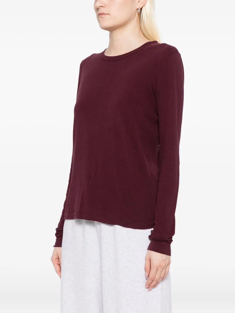 American Vintage Gamipy long-sleeves top - Rosso